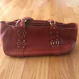 Cole Haan Village F05 Burnt Orange Purse